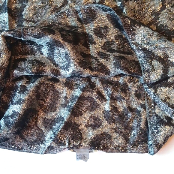 Charming Charlie's black and silver circle scarf. - Picture 9 of 9